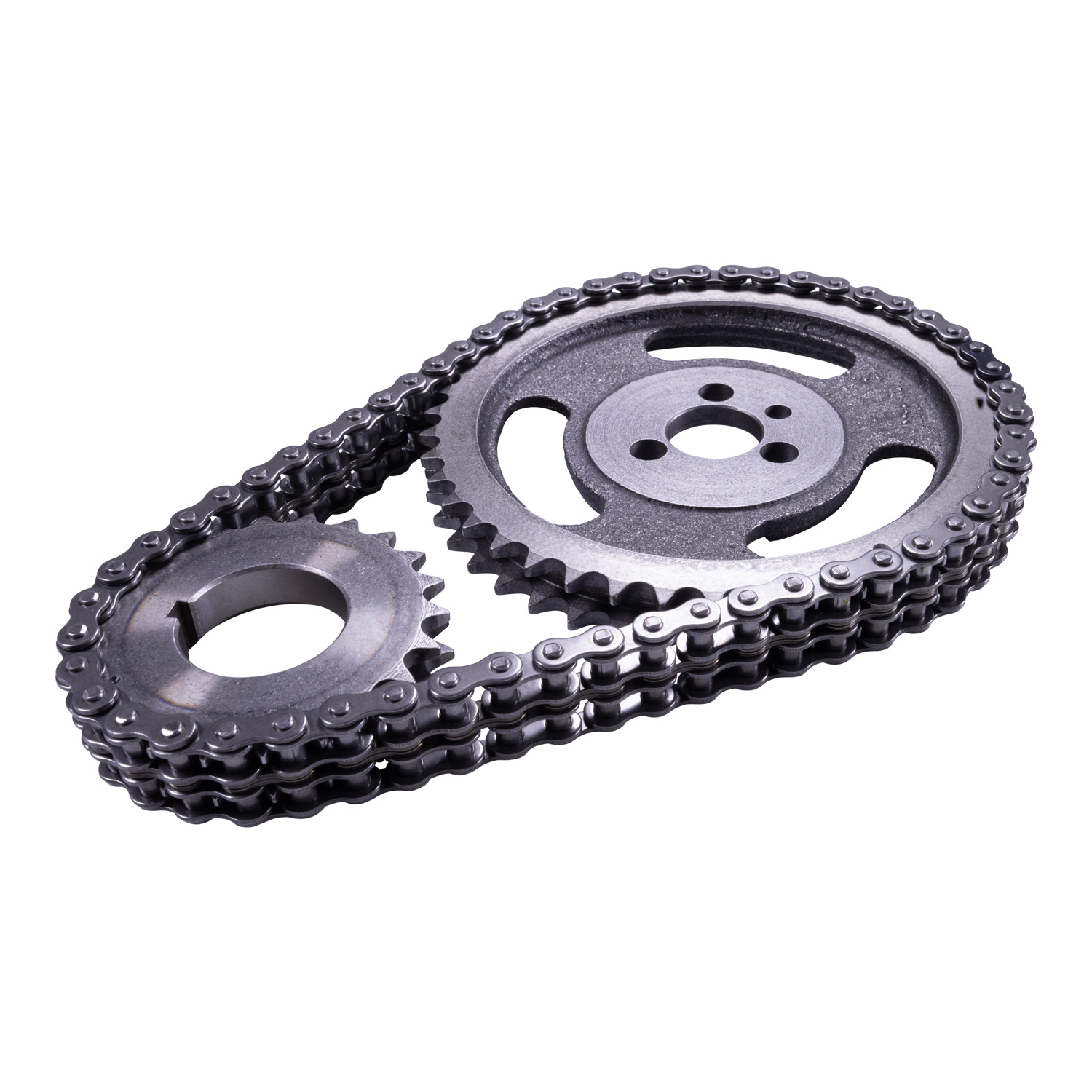 Edelbrock 7802 Performer-Link Adjustable True-Roller Timing Chain Set